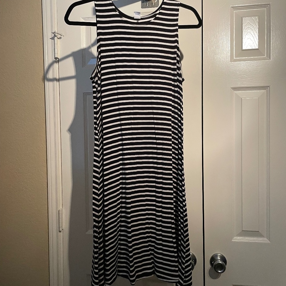 Black and White Dress